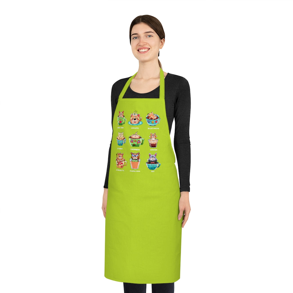 Corgffee Corgi Coffee Puns Cotton Apron