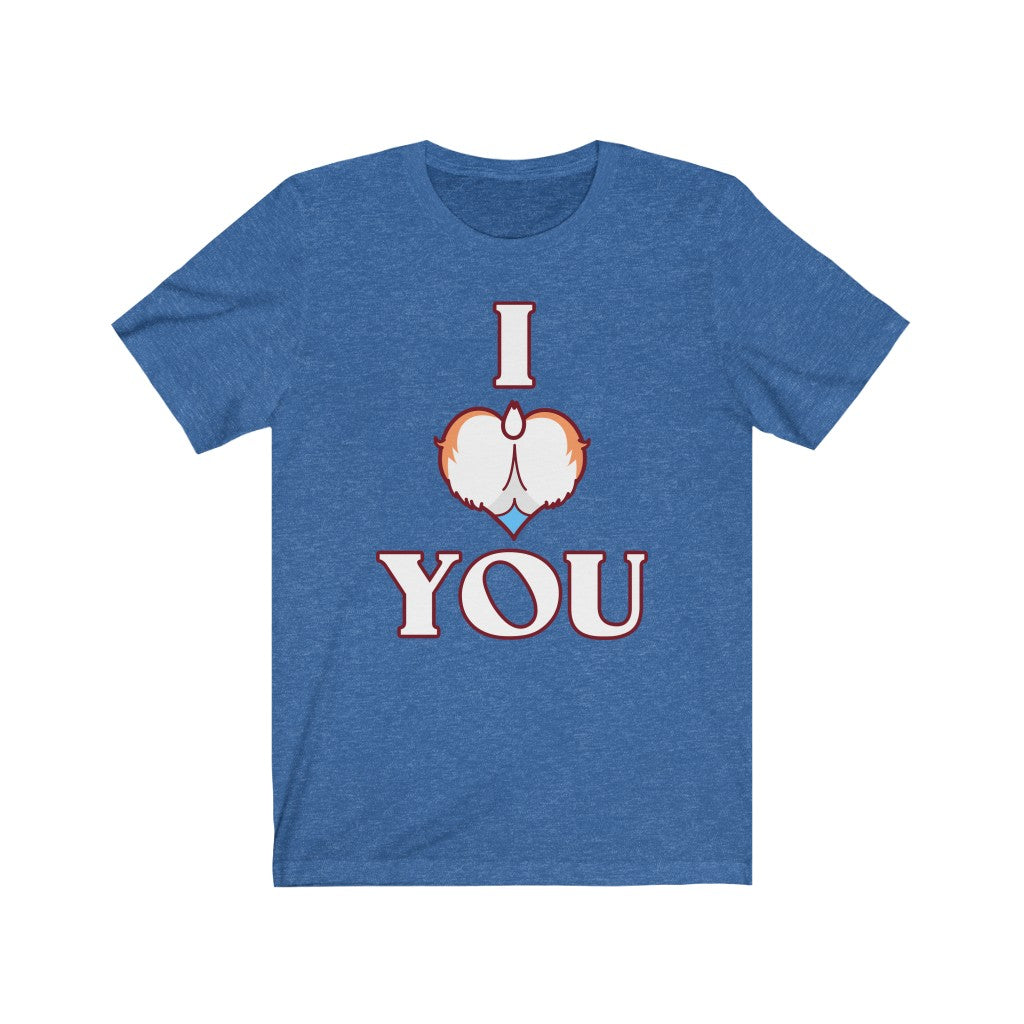 Rescue Pets Corgi I LOVE YOU Unisex Shirt