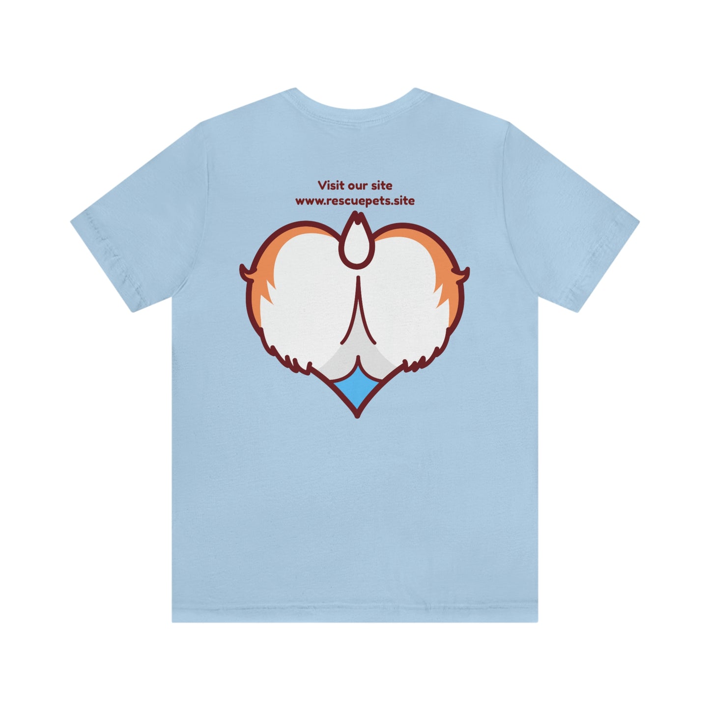 Official Rescue Pets Game Corgi Unisex Adult Shirt