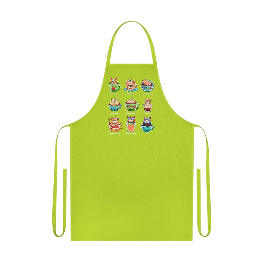 Corgffee Corgi Coffee Puns Cotton Apron