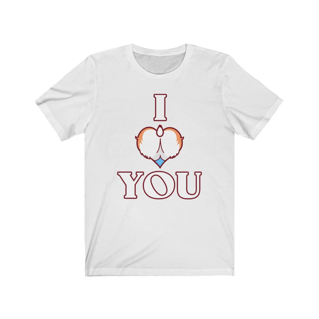 Rescue Pets Corgi I LOVE YOU Unisex Shirt