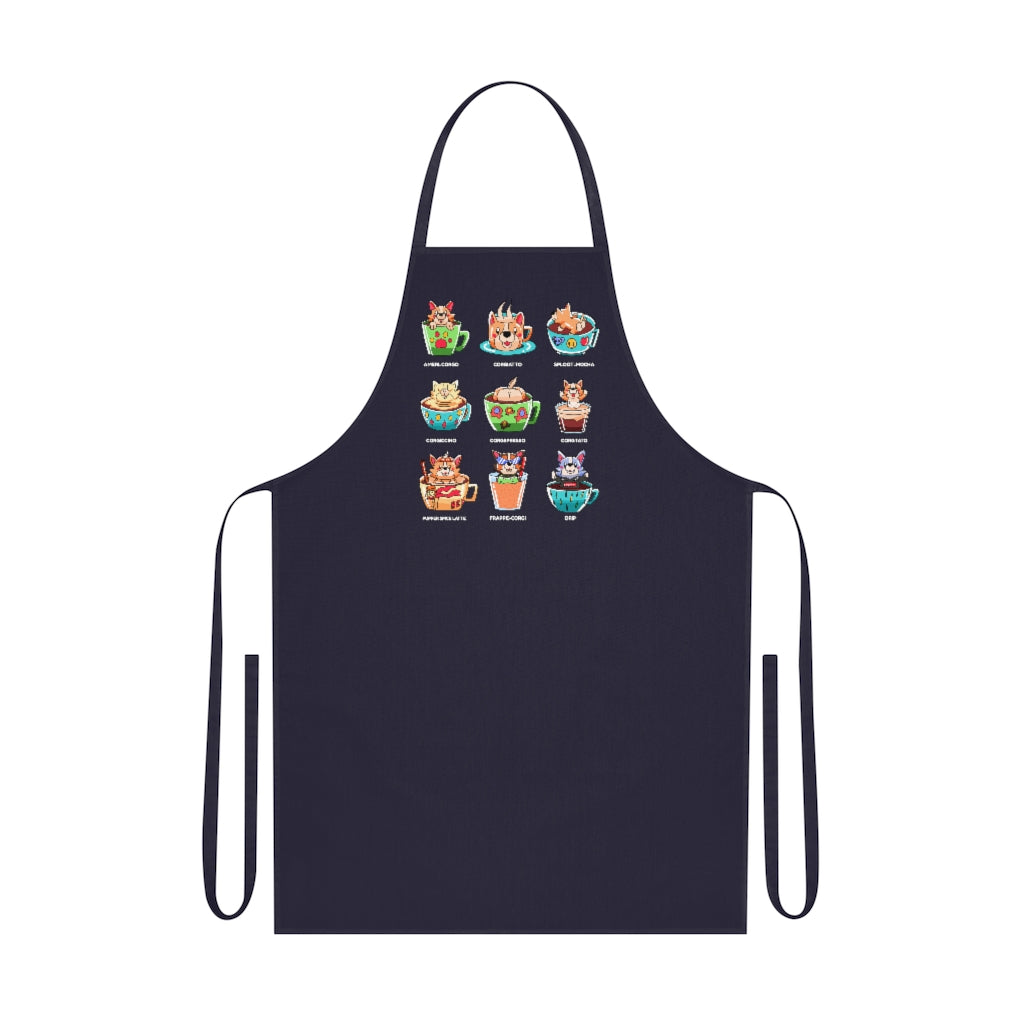 Corgffee Corgi Coffee Puns Cotton Apron
