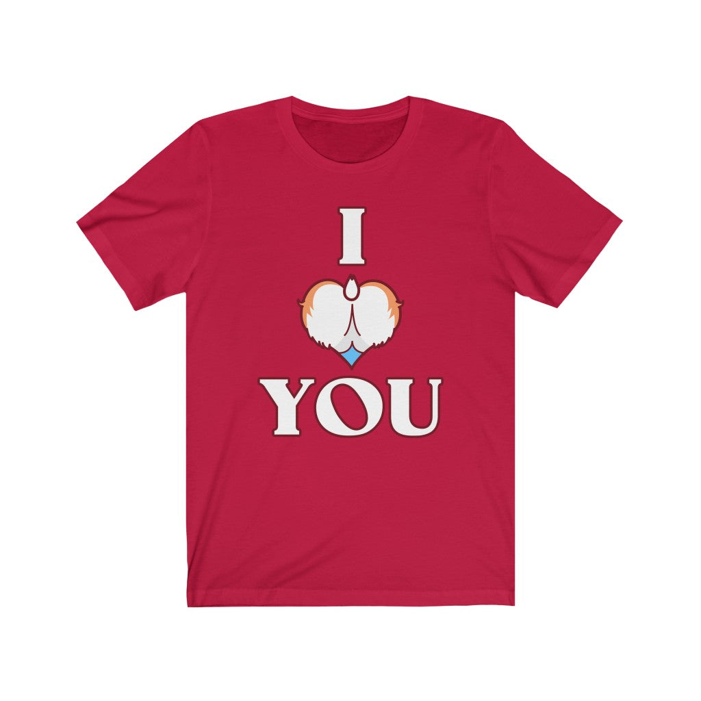 Rescue Pets Corgi I LOVE YOU Unisex Shirt