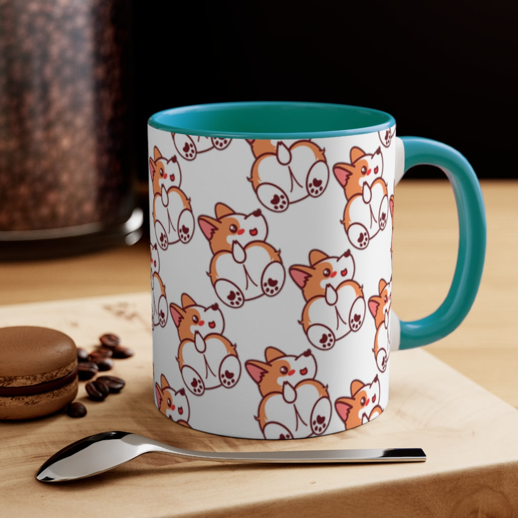 Rescue Pets Corgi Butt Lover Coffee Tea 11oz Accent Mug