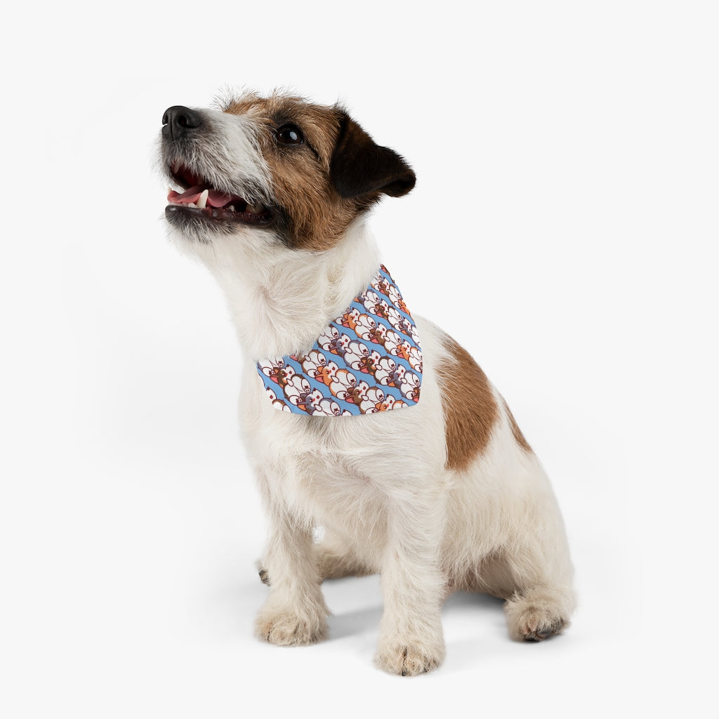Multi-Color Corgi Butt Lover Dog Bandana