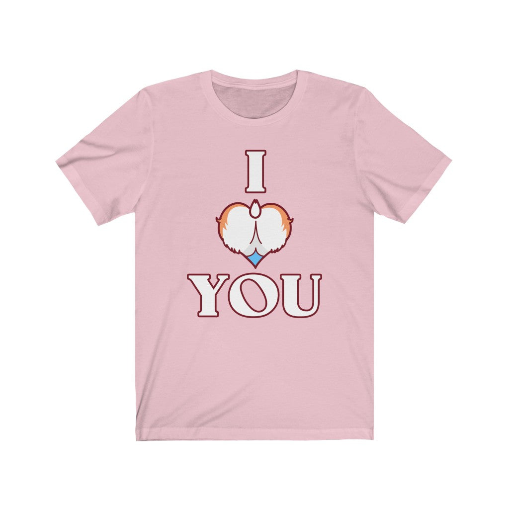 Rescue Pets Corgi I LOVE YOU Unisex Shirt