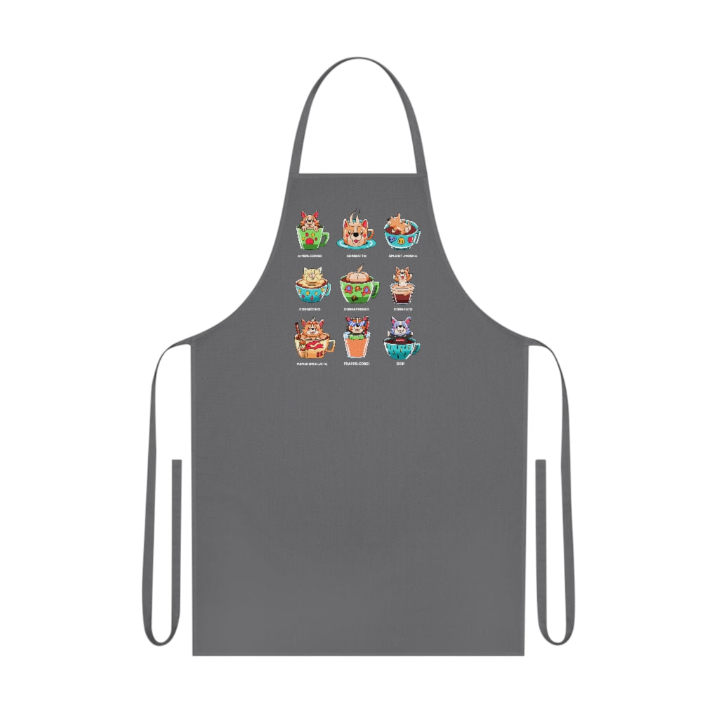 Corgffee Corgi Coffee Puns Cotton Apron