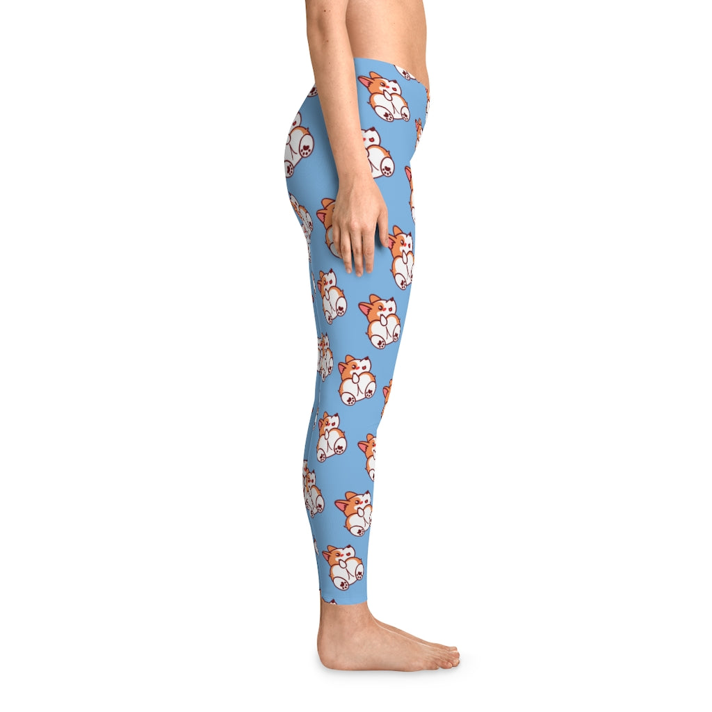 Corgi Butt Lover Stretchy Women's Leggings