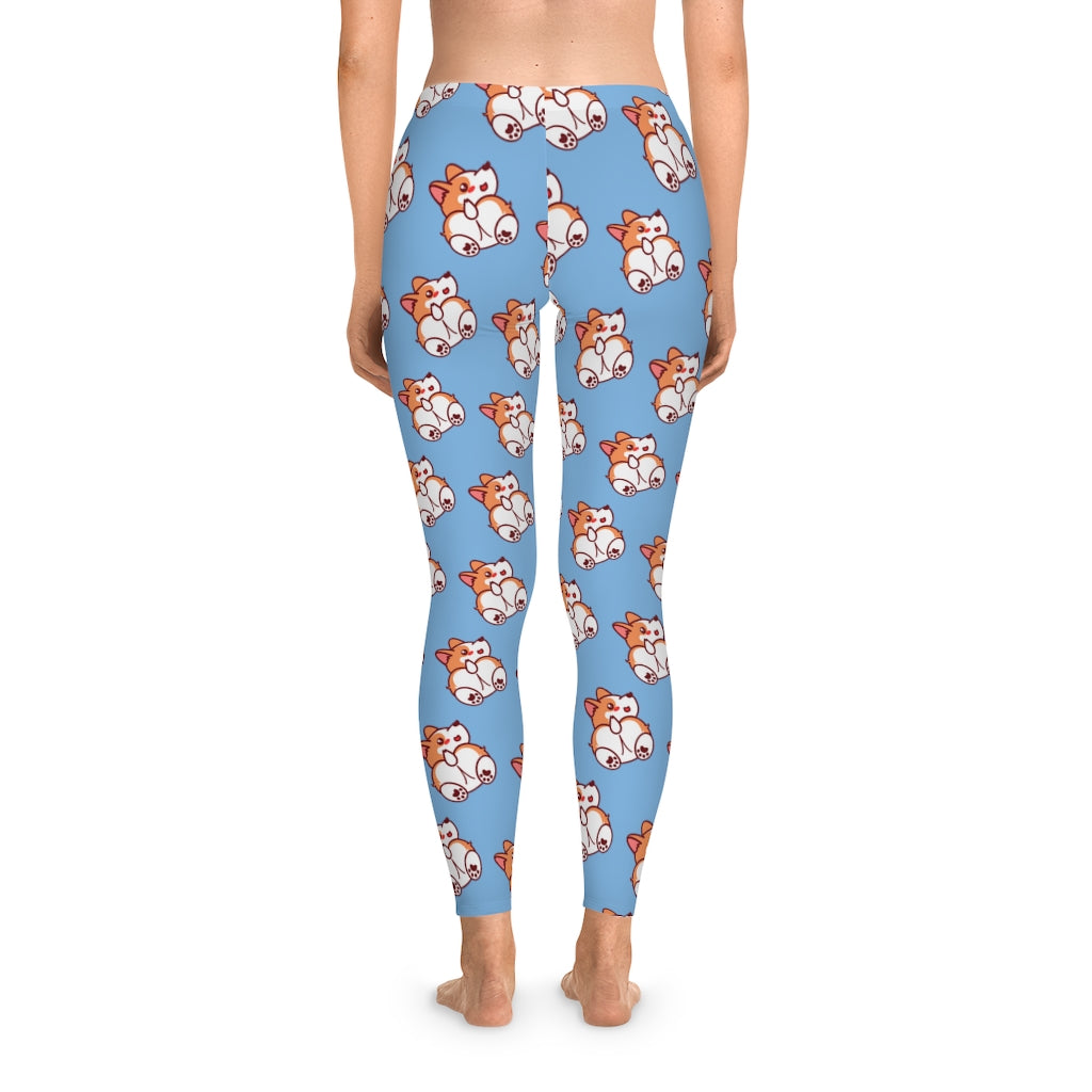 Corgi Butt Lover Stretchy Women's Leggings