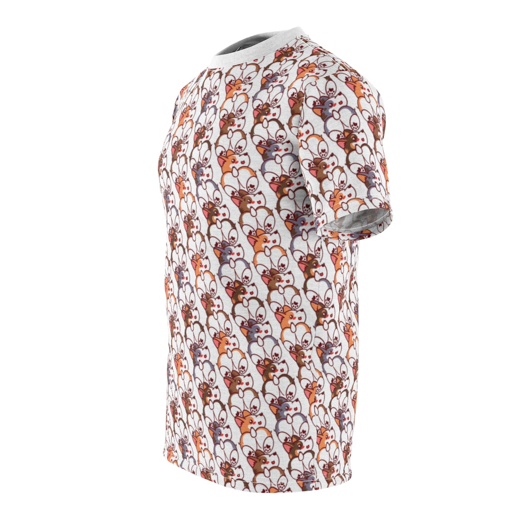 Corgi Pack Unisex All-Over-Print Corgi Butt Lover Cut & Sew Tee