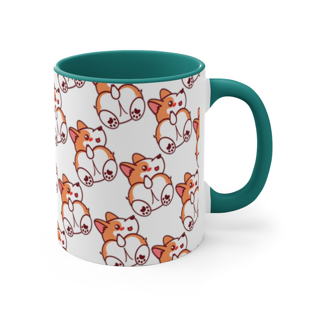 Rescue Pets Corgi Butt Lover Coffee Tea 11oz Accent Mug