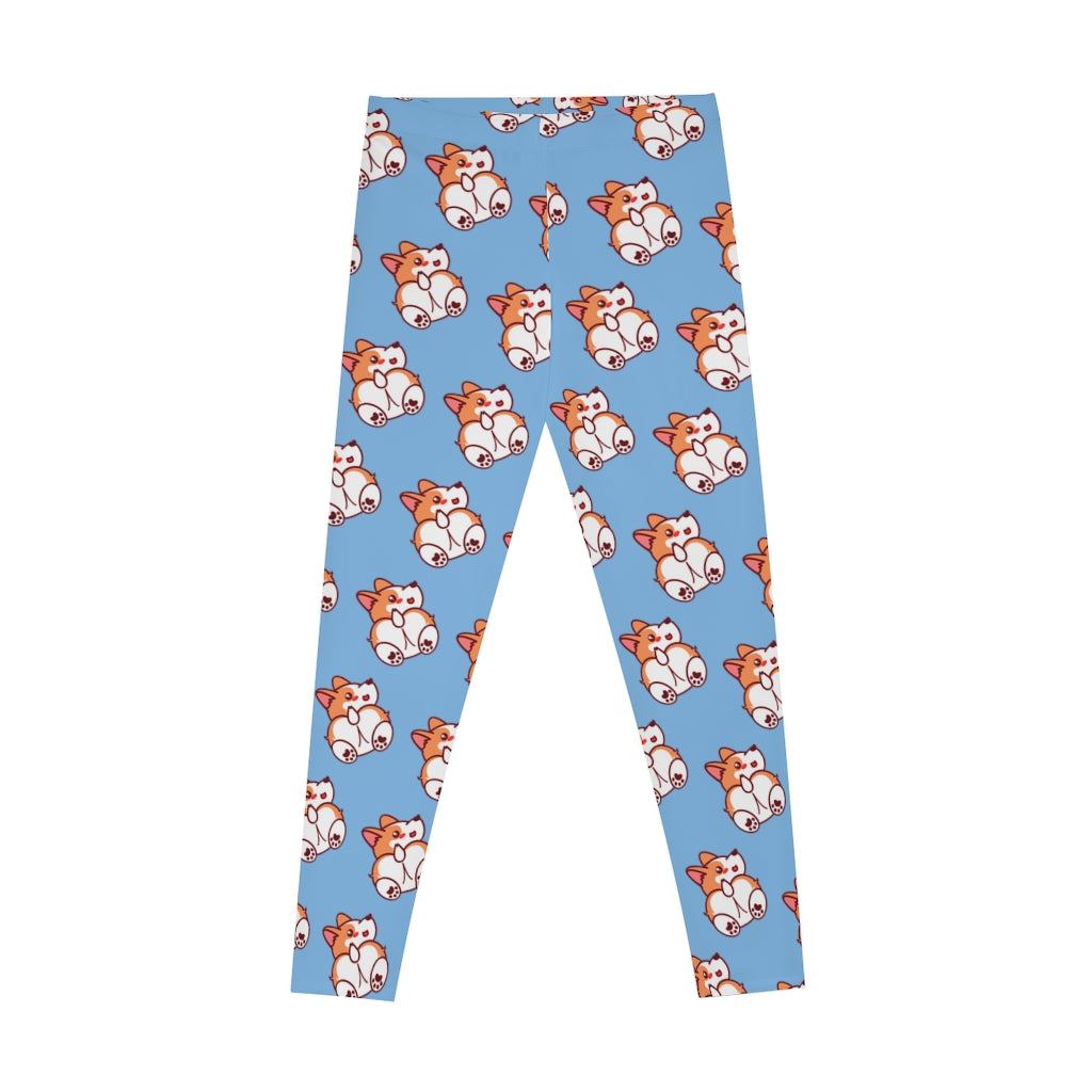 Corgi Butt Lover Stretchy Women's Leggings