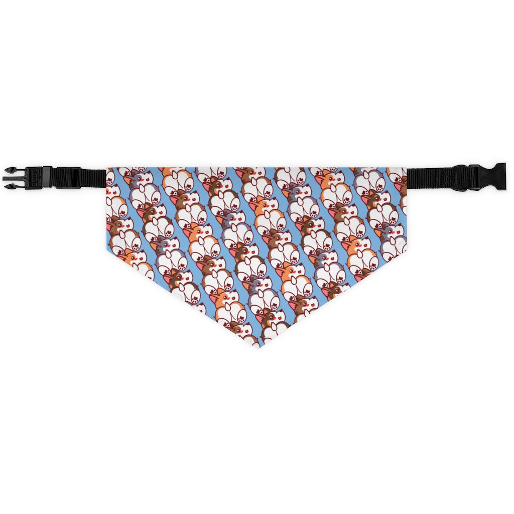 Multi-Color Corgi Butt Lover Dog Bandana