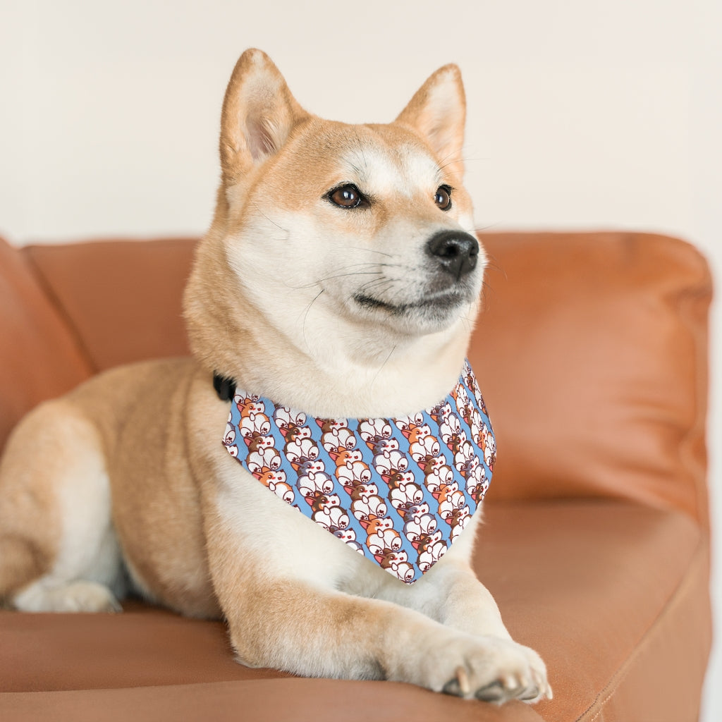 Multi-Color Corgi Butt Lover Dog Bandana