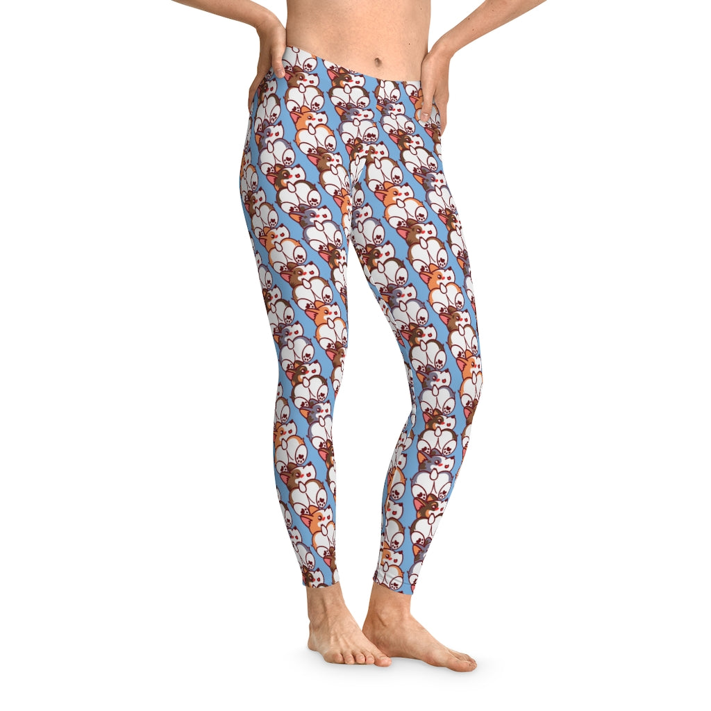 Corgi Pack Corgi Butt Lover Stretchy Women's Leggings