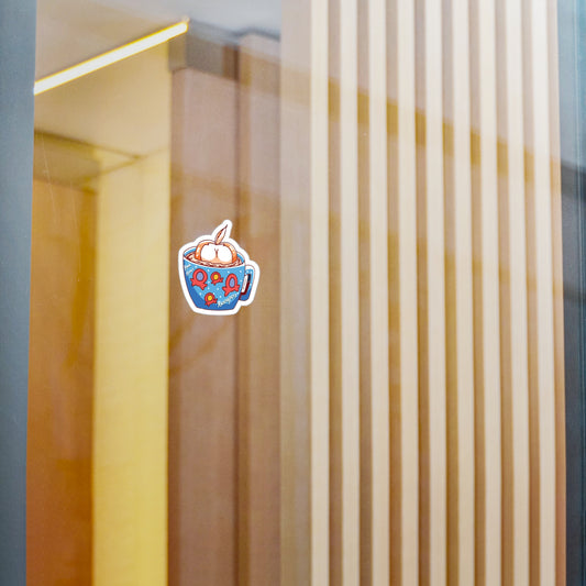 Rescue Pets Game Corgi Cofffe Mug Sticker Kiss-Cut Vinyl Decals