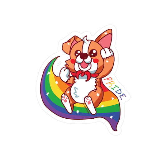 Rescue Pet LGTQB+ Pride Hero Sticker Kiss-Cut Vinyl Decals