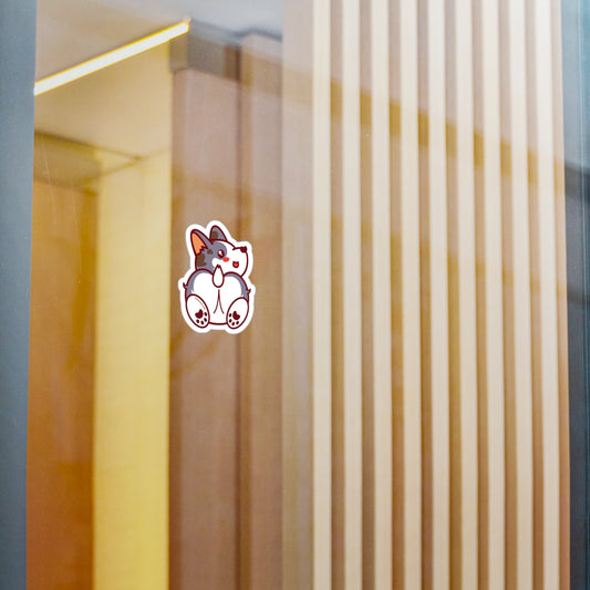 Official Rescue Pets Game Corgi-Butt Sticker Kiss-Cut Vinyl Decals