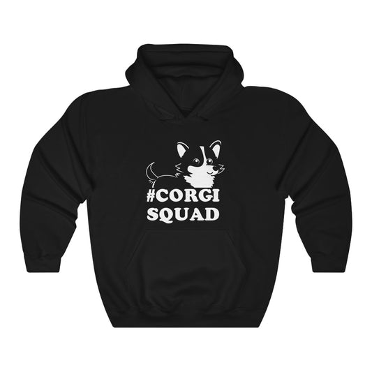 Corgi Lover #CorgiSquad Unisex Heavy Blend™ Hooded Sweatshirt
