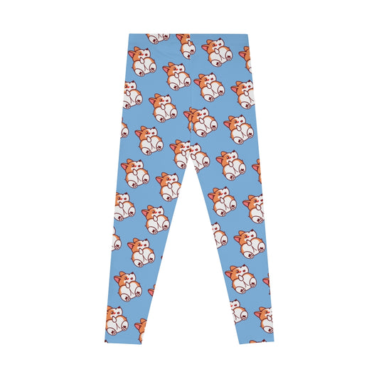 Corgi Butt Lover Stretchy Women's Leggings