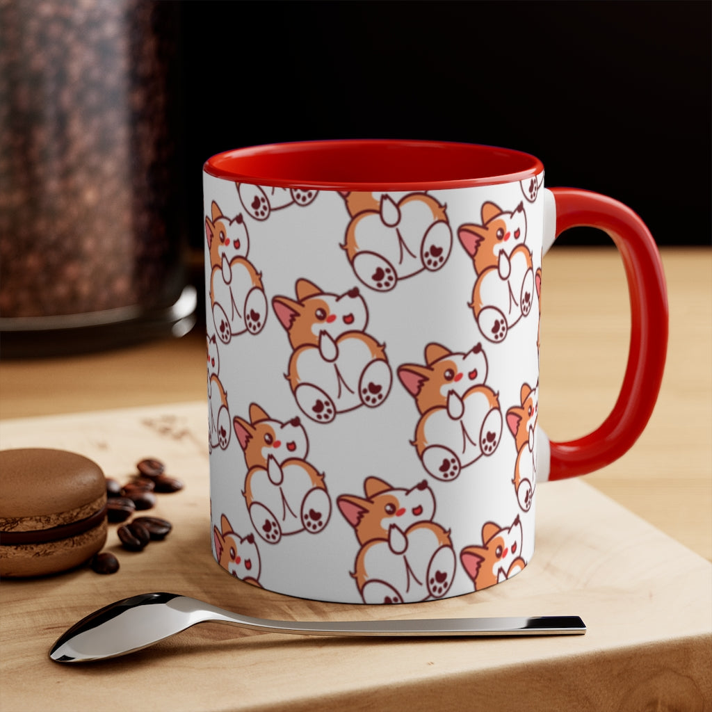 Rescue Pets Corgi Butt Lover Coffee Tea 11oz Accent Mug